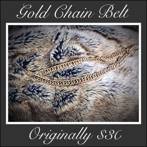 Gold Chain Belt Perfect for Parties like New Years
